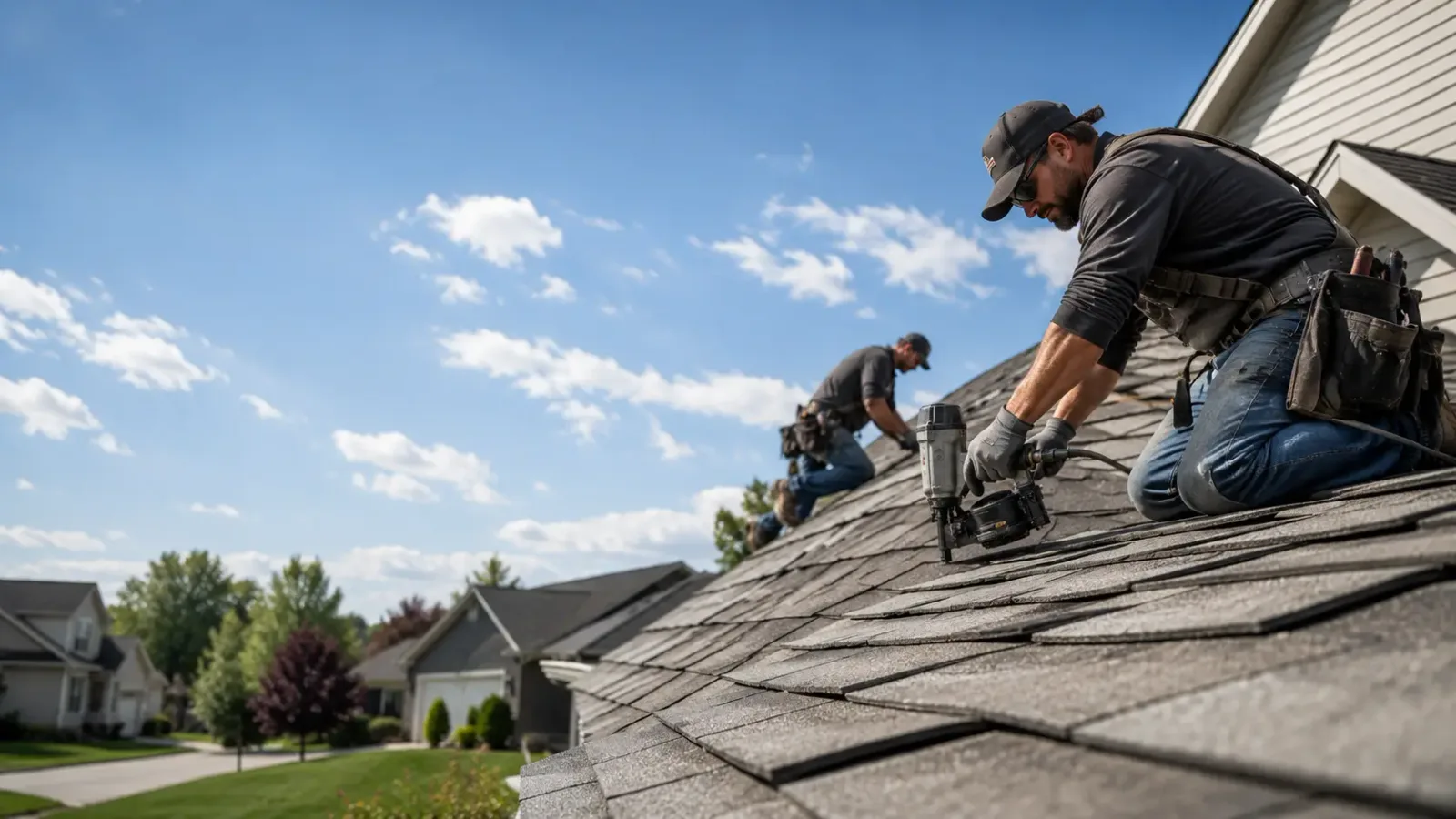 Storm Damage Roof Repair in Converse, LA near me